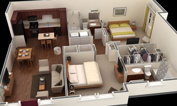 desain apartemen 3